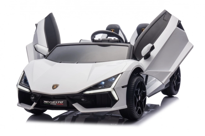 Dětský elektrický vůz Lamborghini Revuelto XL bílý