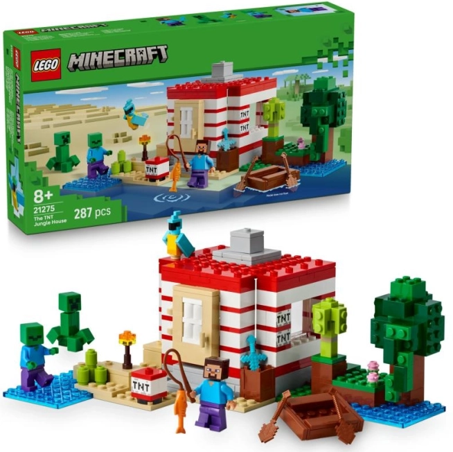 LEGO® Minecraft® 21275 TNT dům v džungli