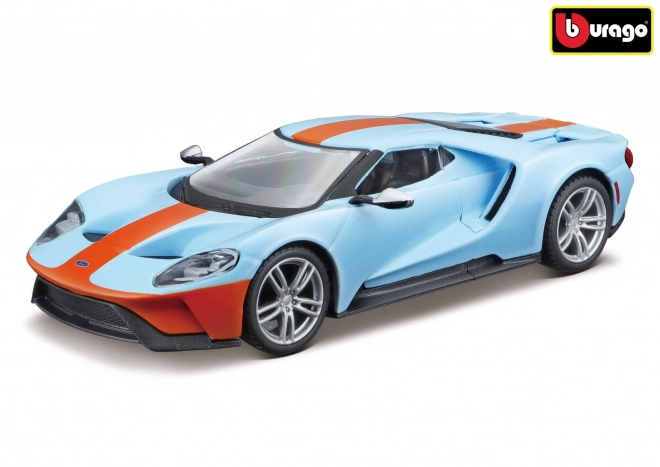 Model auta Ford GT v modré barvě od Bburago