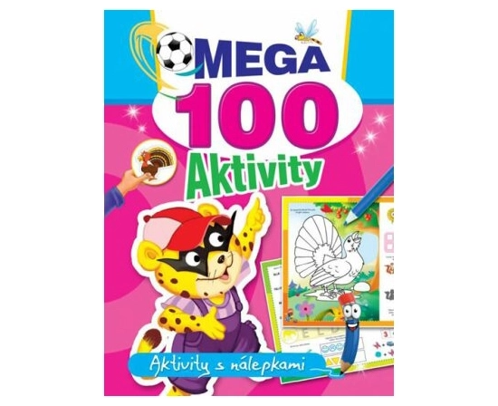 Mega 100 aktivit s nálepkami TYGŘÍK