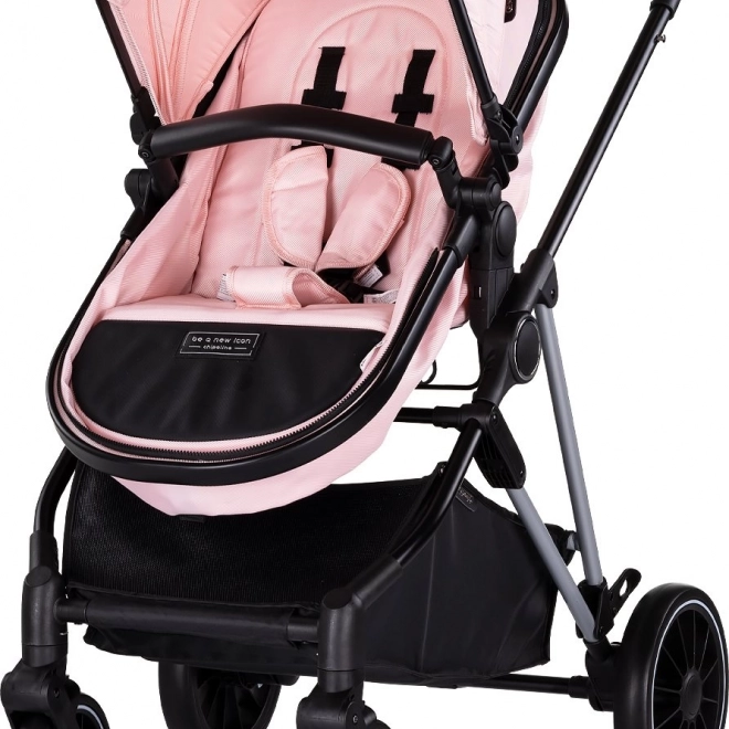 Kombinovaný kočárek 2v1 Aura Pink Marshmallow