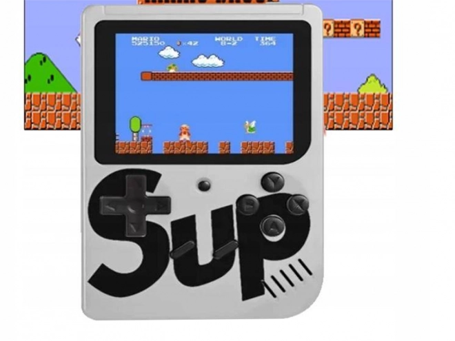 Mini přenosná retro konzole s 400 hrami