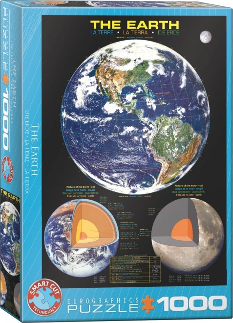 EUROGRAPHICS Puzzle Země 1000 dílků