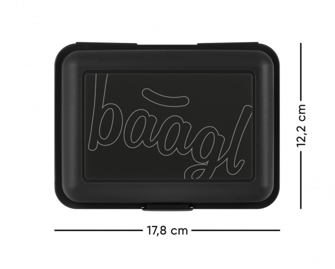Box na svačinu Baagl tmavě šedý
