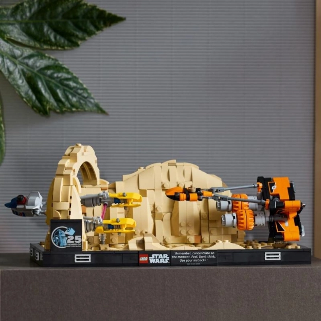 Diorama: závod kluzáků v Mos Espa