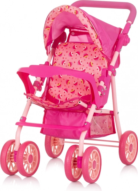 Sportovní kočárek pro panenky Dolly Cupcakes