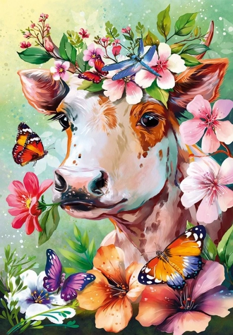 Puzzle CHERRY PAZZI Páni, kráva! 500 dílků