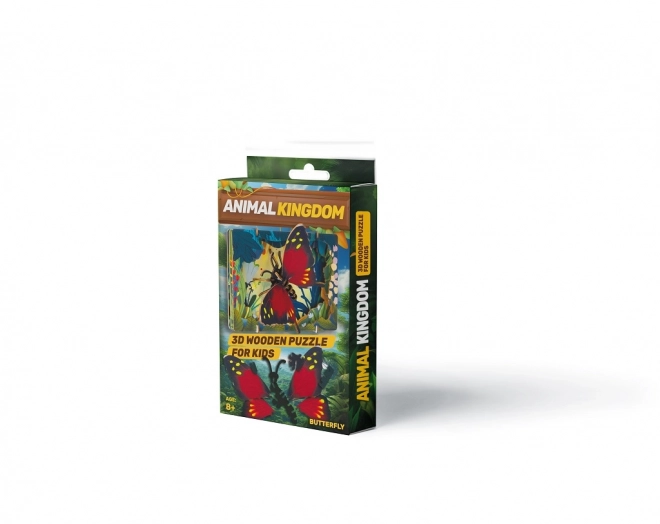 EscapeWelt 3D dřevěné puzzle motýl