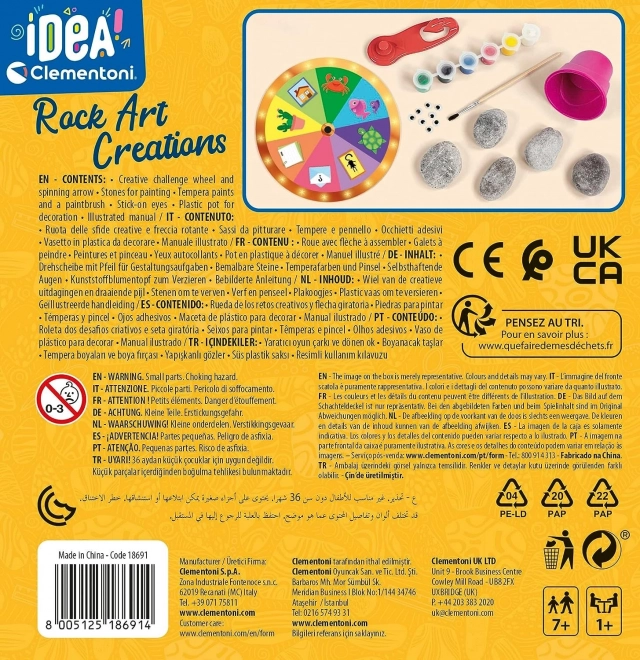 Kreativní sada Art Surprise - Barevné oblázky