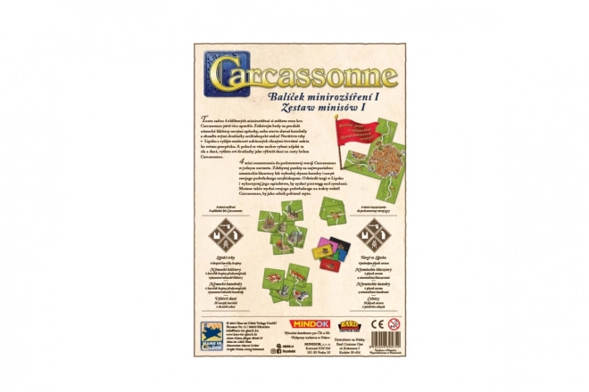 Carcassonne: Mini balíček 1