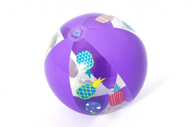 Barevný nafukovací plážový míč Bestway Groove 'n Splash 51 cm ovoce