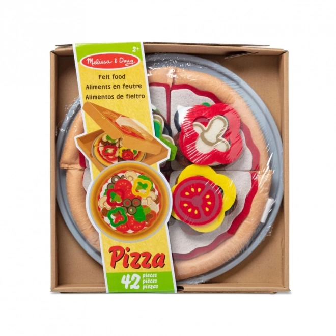 Pizza set z filcového materiálu Melissa & Doug