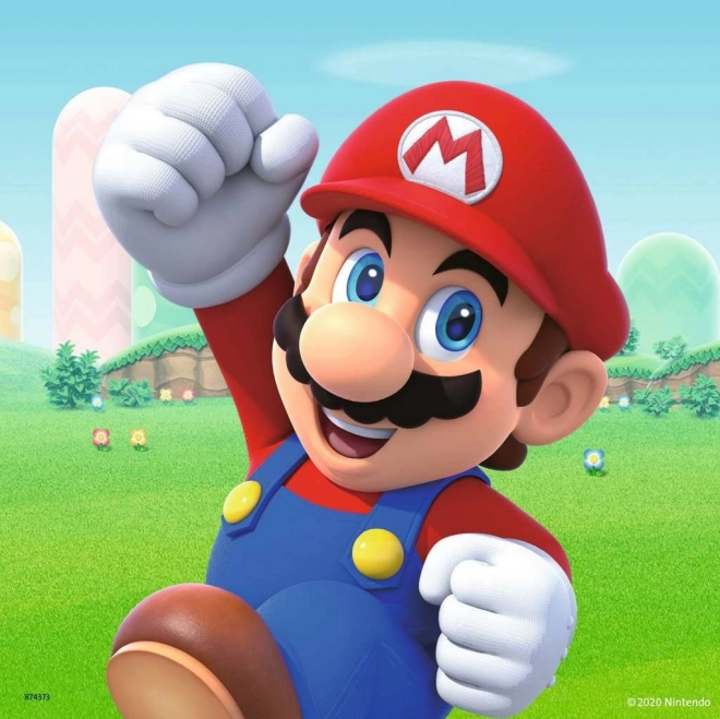 RAVENSBURGER Puzzle Super Mario 3x49 dílků