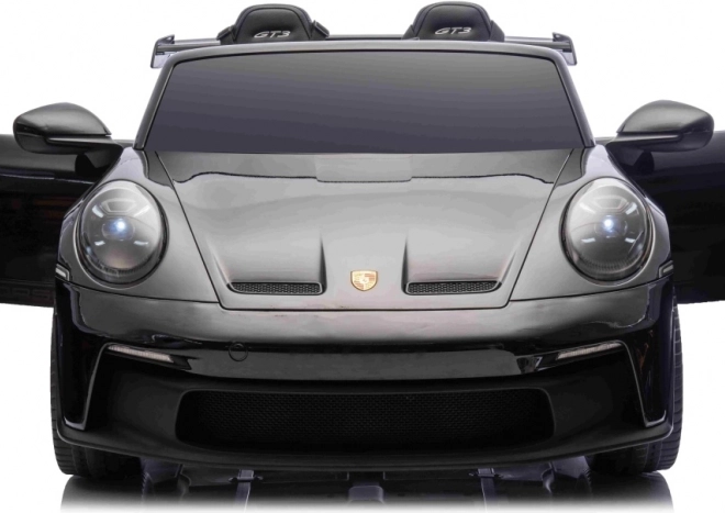 Dětské elektrické autíčko PORSCHE 911 GT3 s tabletem mp4 – Černé