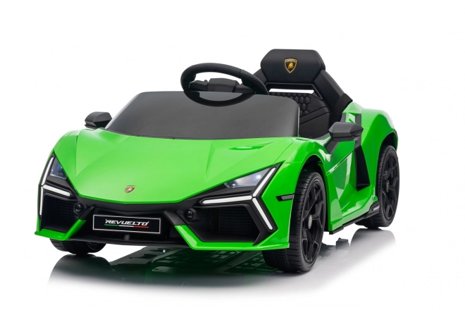 Elektrické autíčko Lamborghini Revuelto zelené