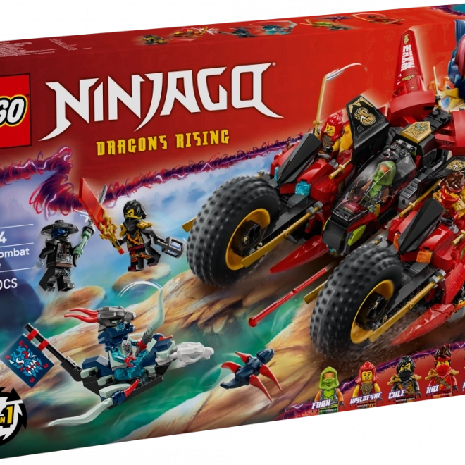 Lego Ninjago Bojové vozidlo nindžů 3v1