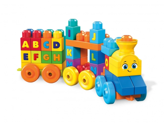 Hudební vlak s písmenky ABC