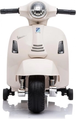 Dětský akumulátorový skútr Vespa GTS 300 Mini bílý