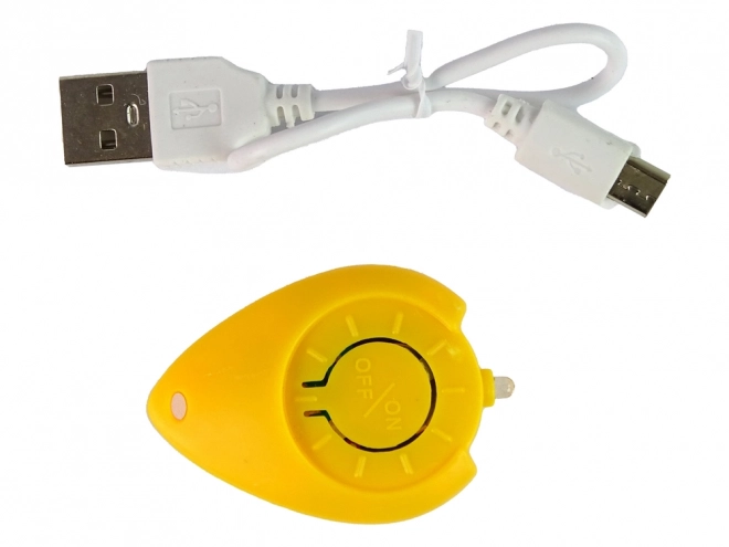 Létající rotující koule modrá Flynova LED 10 cm