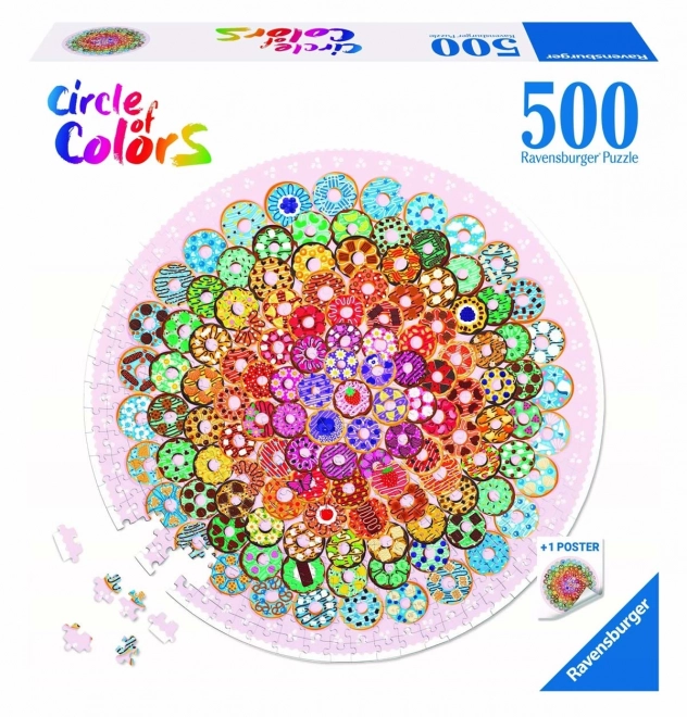 Puzzle Donuty 500 ks Ravensburger
