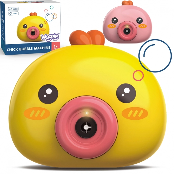 Stroj na mýdlové bubliny Kuřátko Woopie