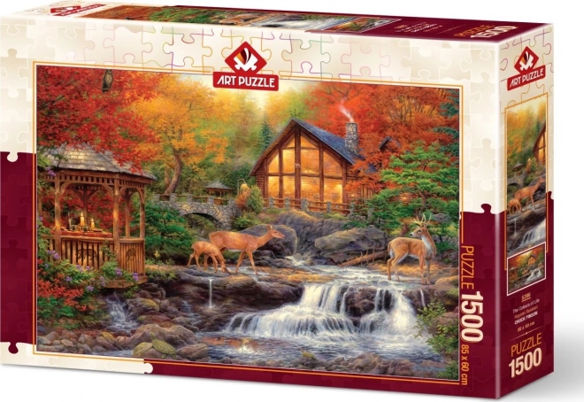 ART PUZZLE Puzzle Barvy života 1500 dílků