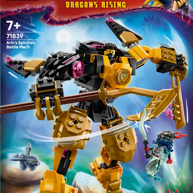 LEGO Ninjago Arin a bojový robot Spinjitzu