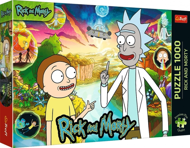 Trefl Puzzle 1000 dílků Rick a Morty
