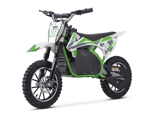 Dětská elektrická motorka TRAIL KING zelená