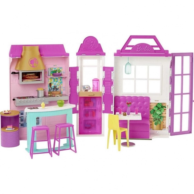 Barbie restaurace herní set