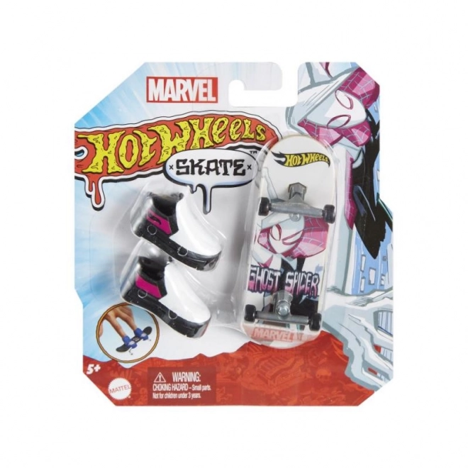 HotWheels Skates tématický fingerboard a boty – Transformers - Starscream