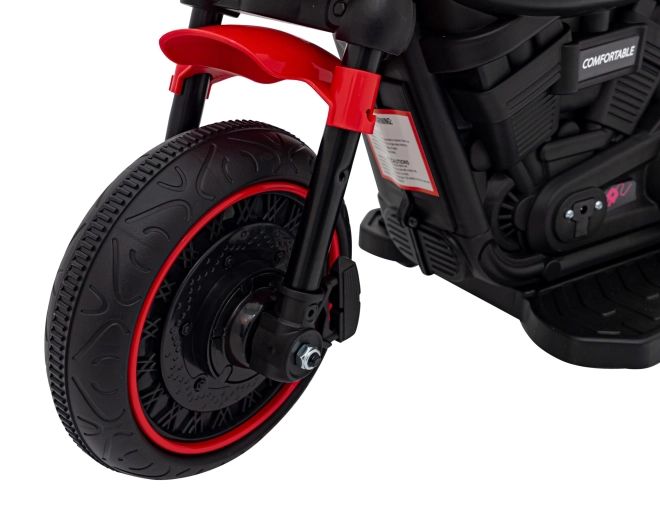 Motocikel Chopper FASTER – Červený