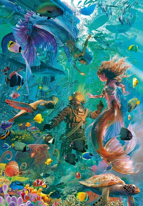Puzzle 9000 dílků Magický podvodní svět