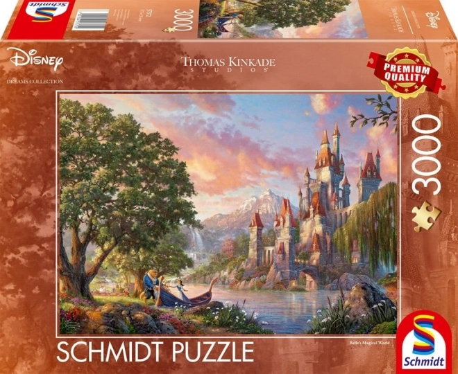 Puzzle Kráska a zvíře: Kouzelný svět Belly