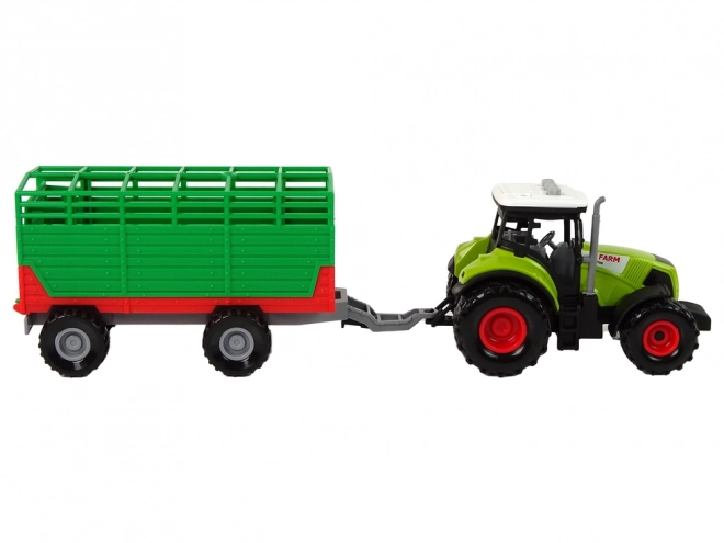 Traktor s přívěsem Farma