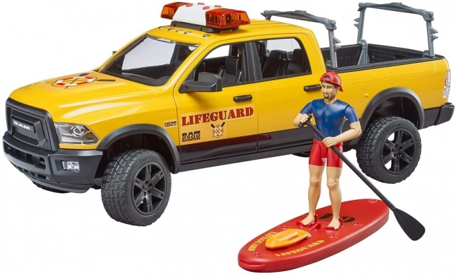 Bruder Dodge RAM pobřežní hlídka se záchranářem a příslušenstvím