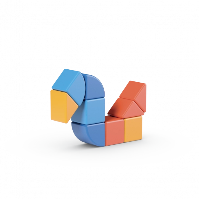 Geomag Magicube Shapes 9 dílků