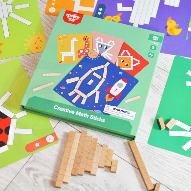 Magnetická logická skládanka Tooky Toy