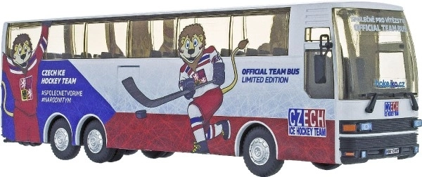 Stavebnice Monti System - MS 31.1 Autobus Czech Ice Hockey Team
