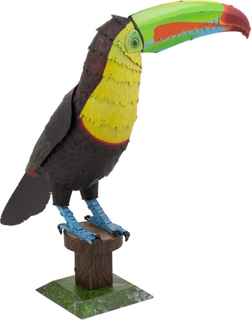 Kovový 3D puzzle Tukan krátkozobý