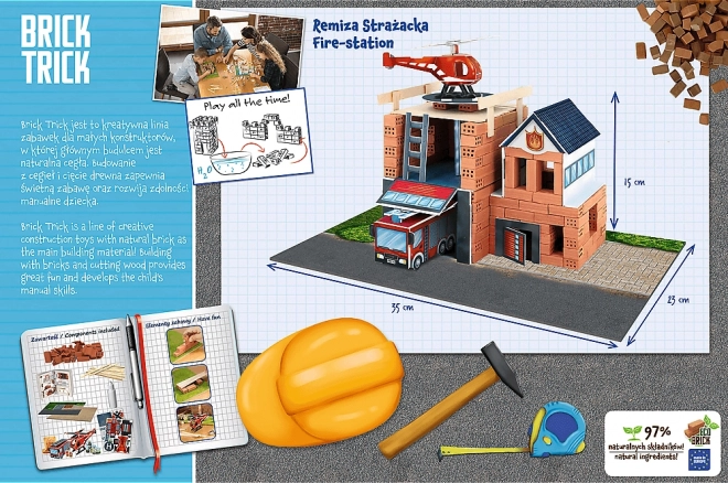 Hasičská zbrojnice Brick Trick XL
