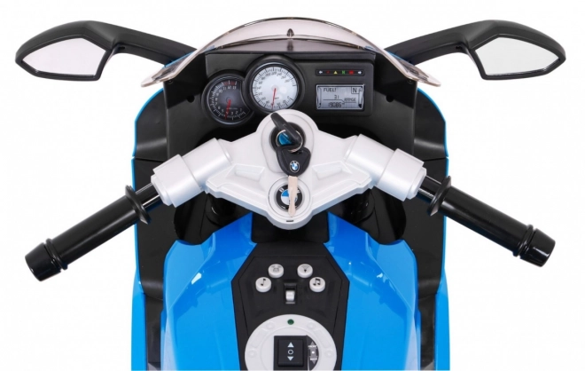 Dětská elektrická motorka BMW K1300 S modrá
