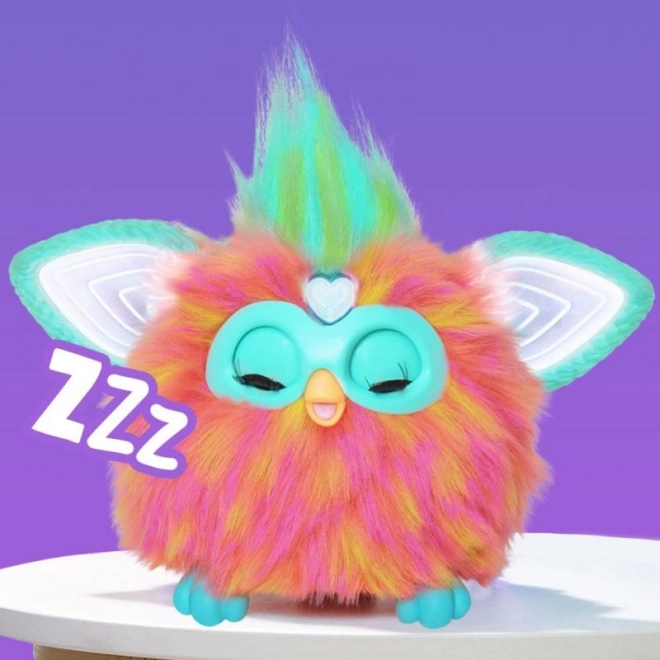 Furby v korálové barvě