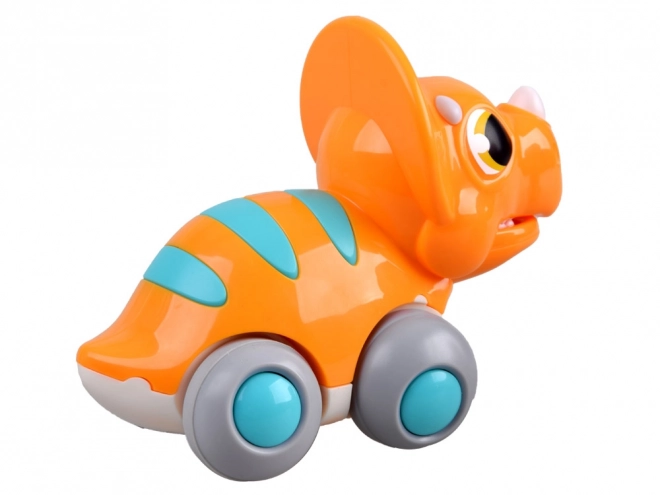 Jezdící roztomilý dinosaurus hračka – Oranžová