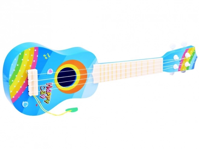 Plastová kytara UKULELE pro děti IN0099 – Modrá