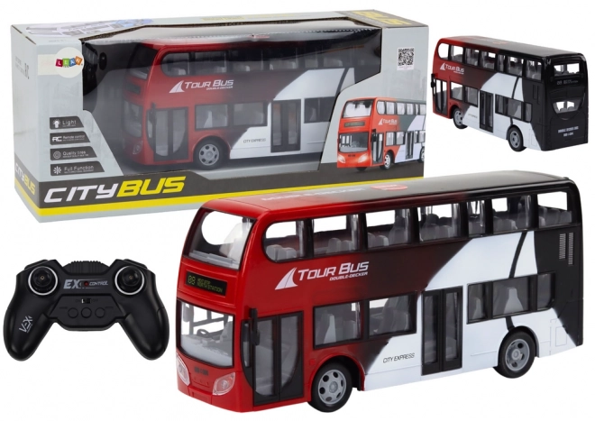 Zdalně Ovládaný Dvoupatrový Autobus Světla RC