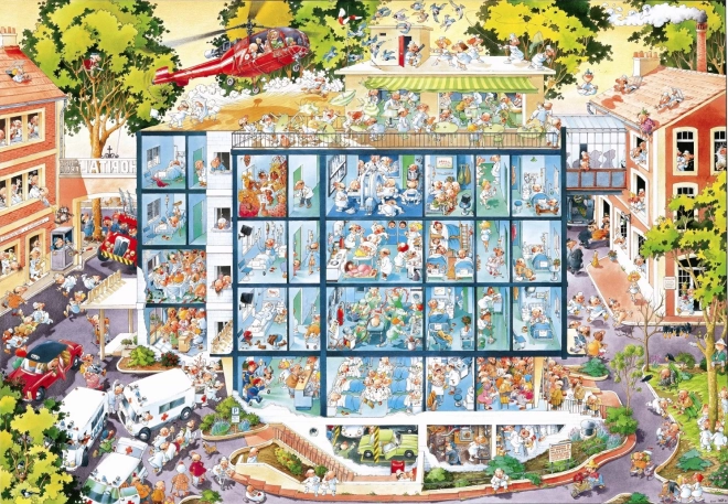 HEYE Puzzle Pohotovost 2000 dílků