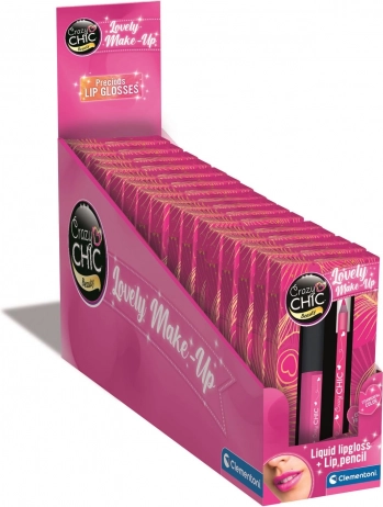 Sada lesku a konturovací tužky Pink Power CRAZY CHIC