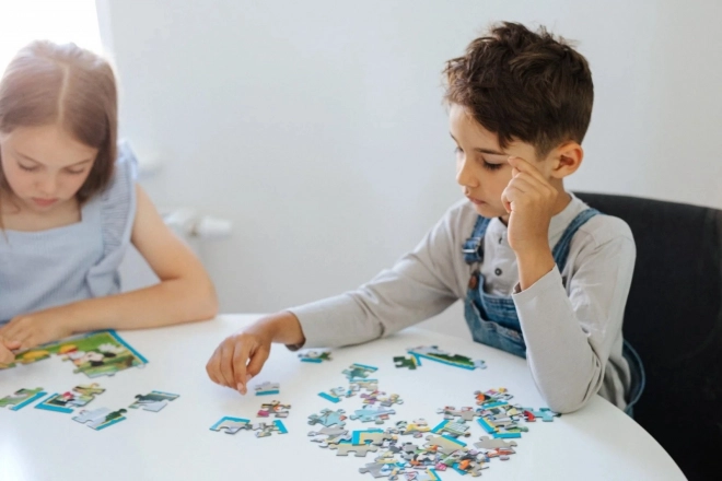 TREFL Puzzle Mickey Mouse a přátelé 3v1 (20,36,50 dílků)