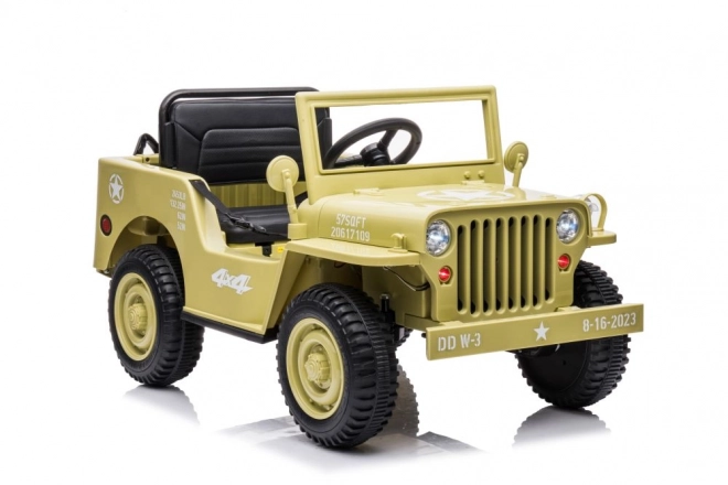 JH-103 Khaki 4x4 bateriové auto